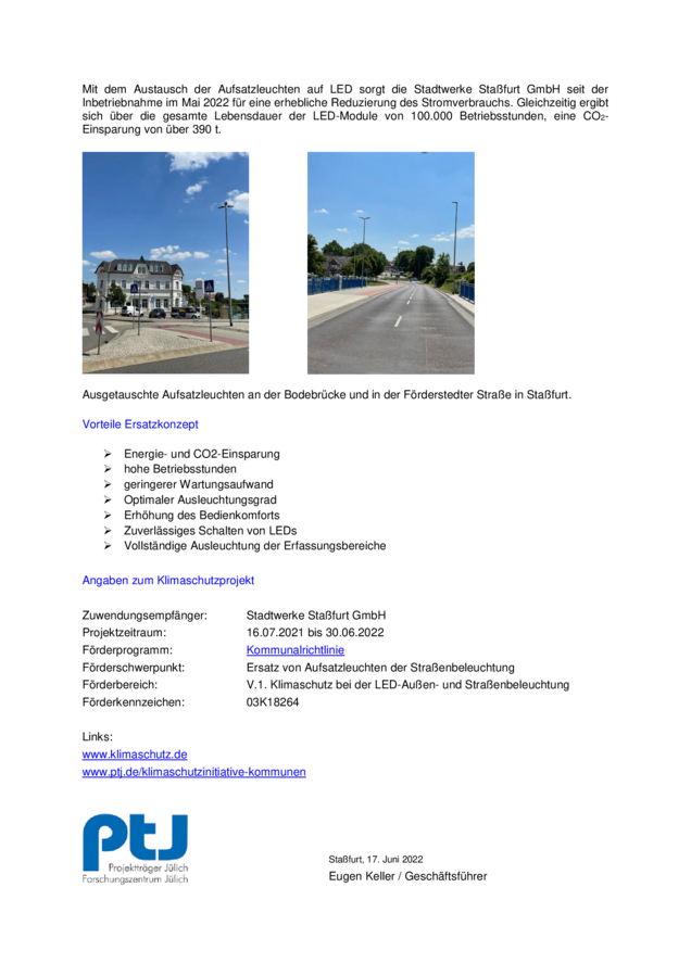 LED-Beleuchtung für den Umweltschutz